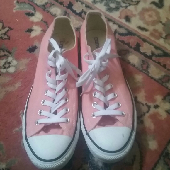 mens pink converse size 11